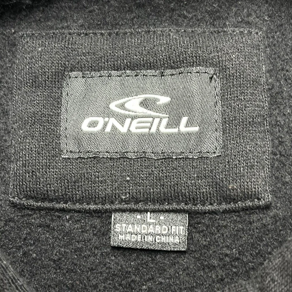 O'Neill Skeleton Graphic Hoodie Black Long Sleeve‎ Standard Fit Men's Size L - Picture 2 of 10